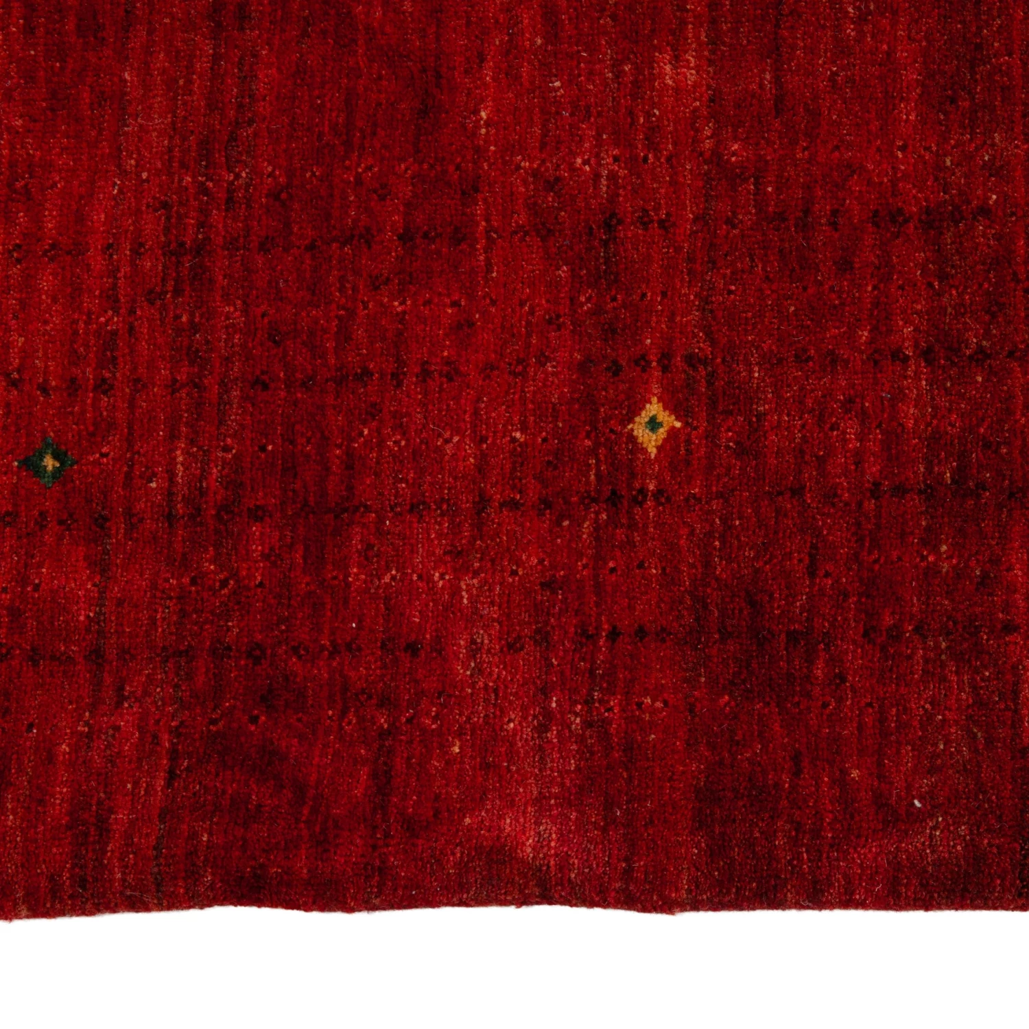 Red Modern Wool Persian Rug - 13'1" X 18'4" 7 Red Modern Wool Persian Rug - 13'1" X 18'4" - Image 5