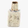 Ash Cloud Mini Rectangular Vase, White 1 Ash Cloud Mini Rectangular Vase, White -Home Comprehensive Shop 1563711 b