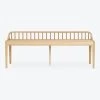 Oak Spindle Bench