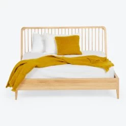 Oak Spindle Bed