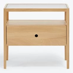 Spindle Oak Nightstand