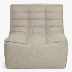 Tufted Armless Chair