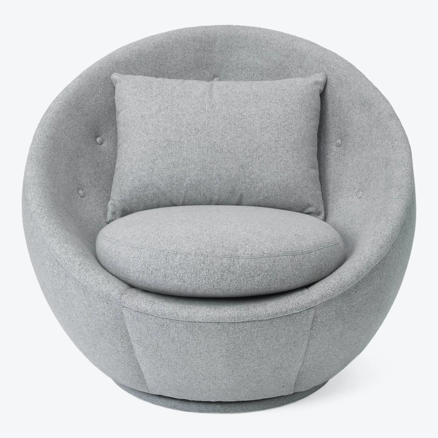 Milo Baughman Good Egg Swivel Chair 8 Milo Baughman Good Egg Swivel Chair - Image 6