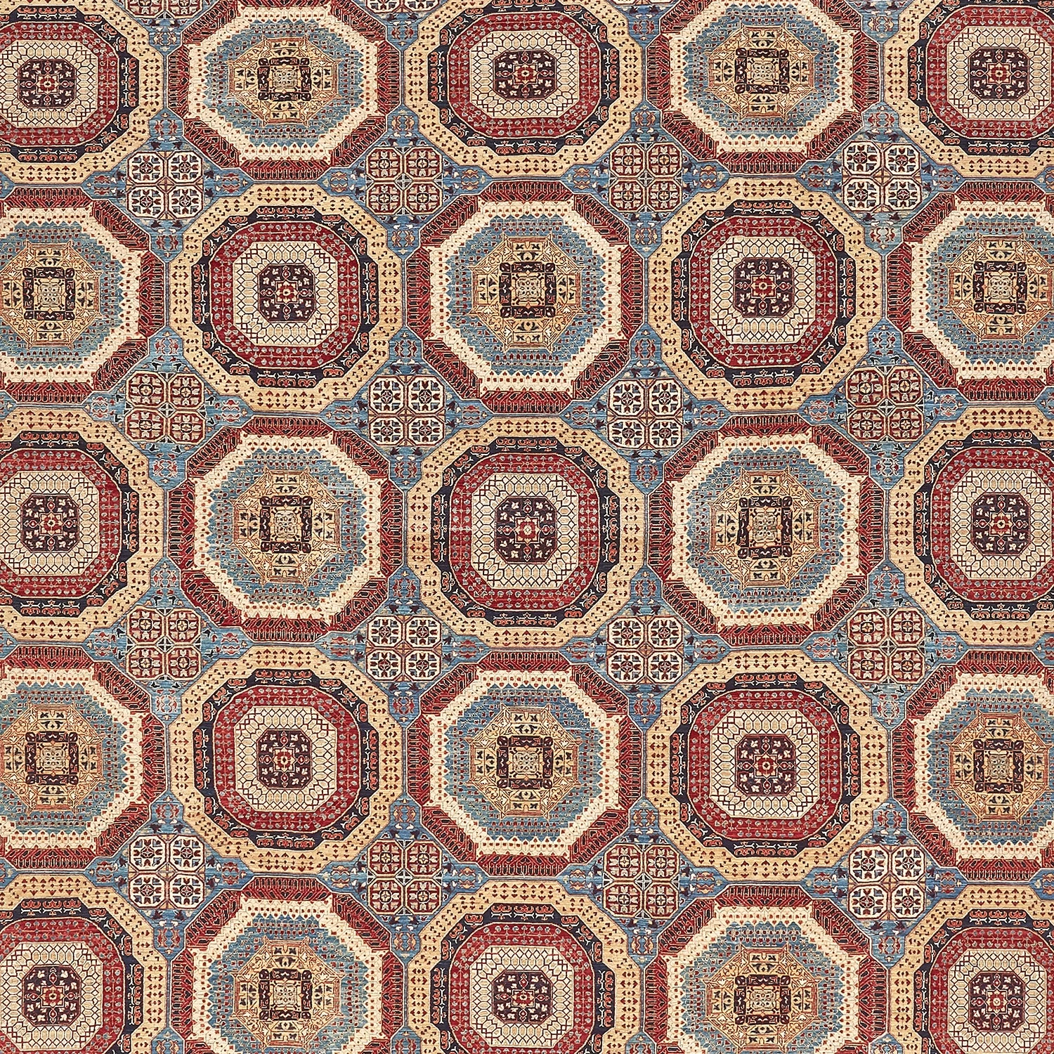 Multi Traditional Wool Rug - 11'8" X 15'3" 4 Multi Traditional Wool Rug - 11'8" X 15'3" - Image 2