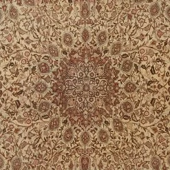 Beige Vintage Traditional Wool Rug - 9'2" X 12'8" 9 Beige Vintage Traditional Wool Rug - 9'2" X 12'8" -Home Comprehensive Shop 1568200 a