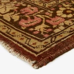 Beige Vintage Traditional Wool Rug - 9'2" X 12'8" 8 Beige Vintage Traditional Wool Rug - 9'2" X 12'8" -Home Comprehensive Shop 1568200 c