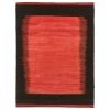 Red And Black Antique Flatweave Maza Rug - 5'9" X 7'8" 1 Red And Black Antique Flatweave Maza Rug - 5'9" X 7'8" -Home Comprehensive Shop 1568228 maza wool flat weave 59 x 78 b