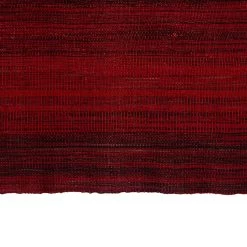 Red Vintage Flatweave Wool Persian Rug - 8'3" X 11'7" 11 Red Vintage Flatweave Wool Persian Rug - 8'3" X 11'7" -Home Comprehensive Shop 1568302 5