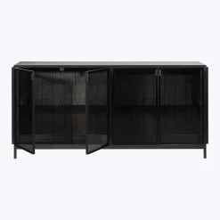 Anders 4-Door Sideboard Black 10 Anders 4-Door Sideboard Black -Home Comprehensive Shop 1572217 3