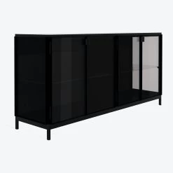 Anders 4-Door Sideboard Black 11 Anders 4-Door Sideboard Black -Home Comprehensive Shop 1572217 c