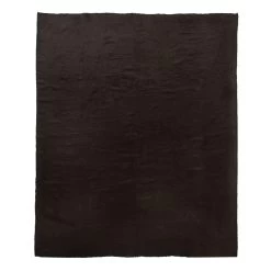 Brown Flatweave Wool Rug - 8'6" X 10'