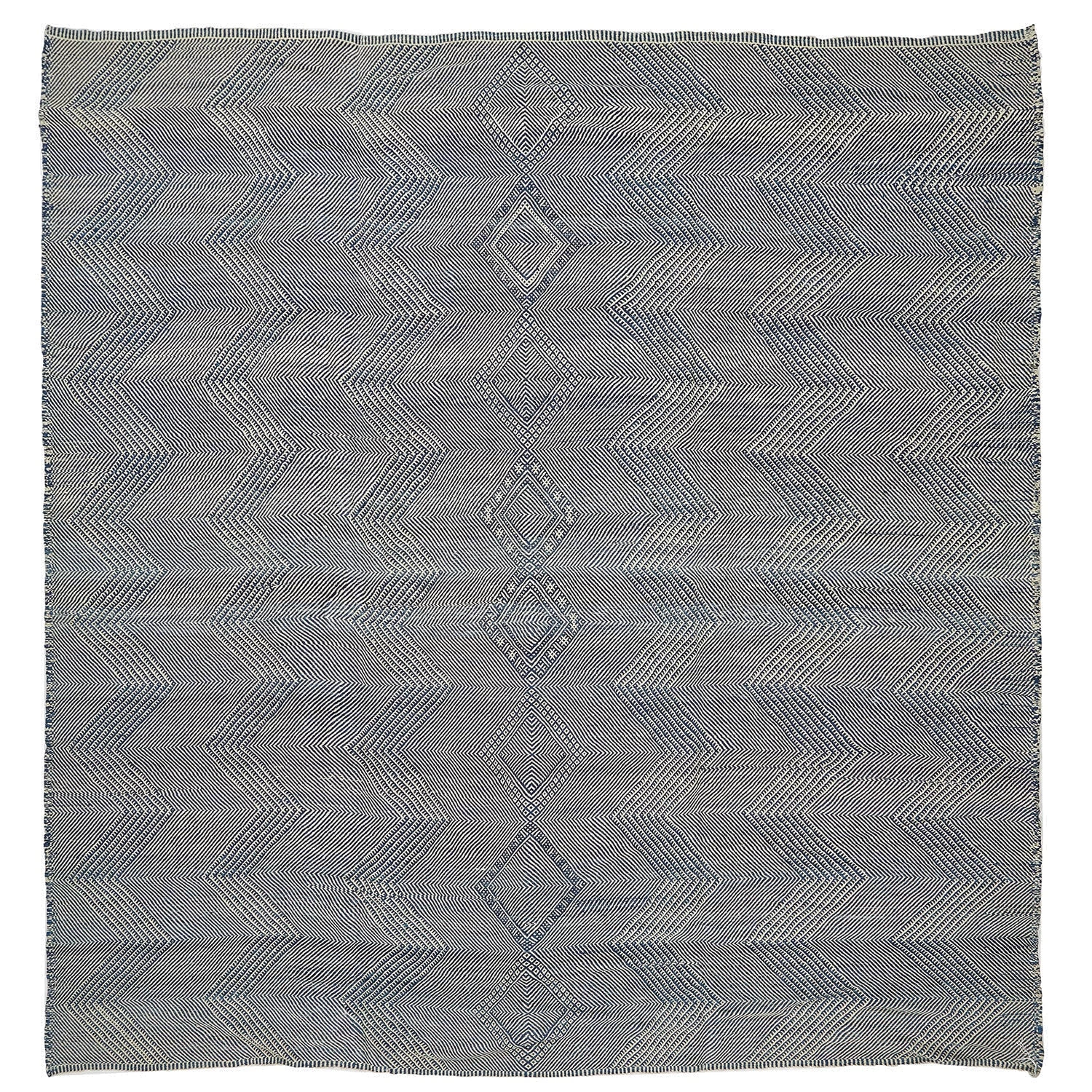 Grey Moroccan Wool Rug - 13'2" X 13'7" 3 Grey Moroccan Wool Rug - 13'2" X 13'7"