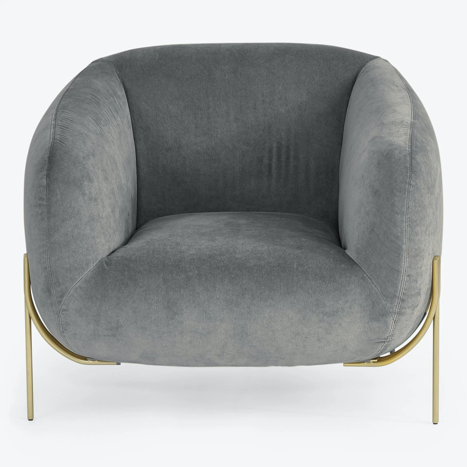 Geo Armchair, Velvet 12 Geo Armchair, Velvet - Image 10