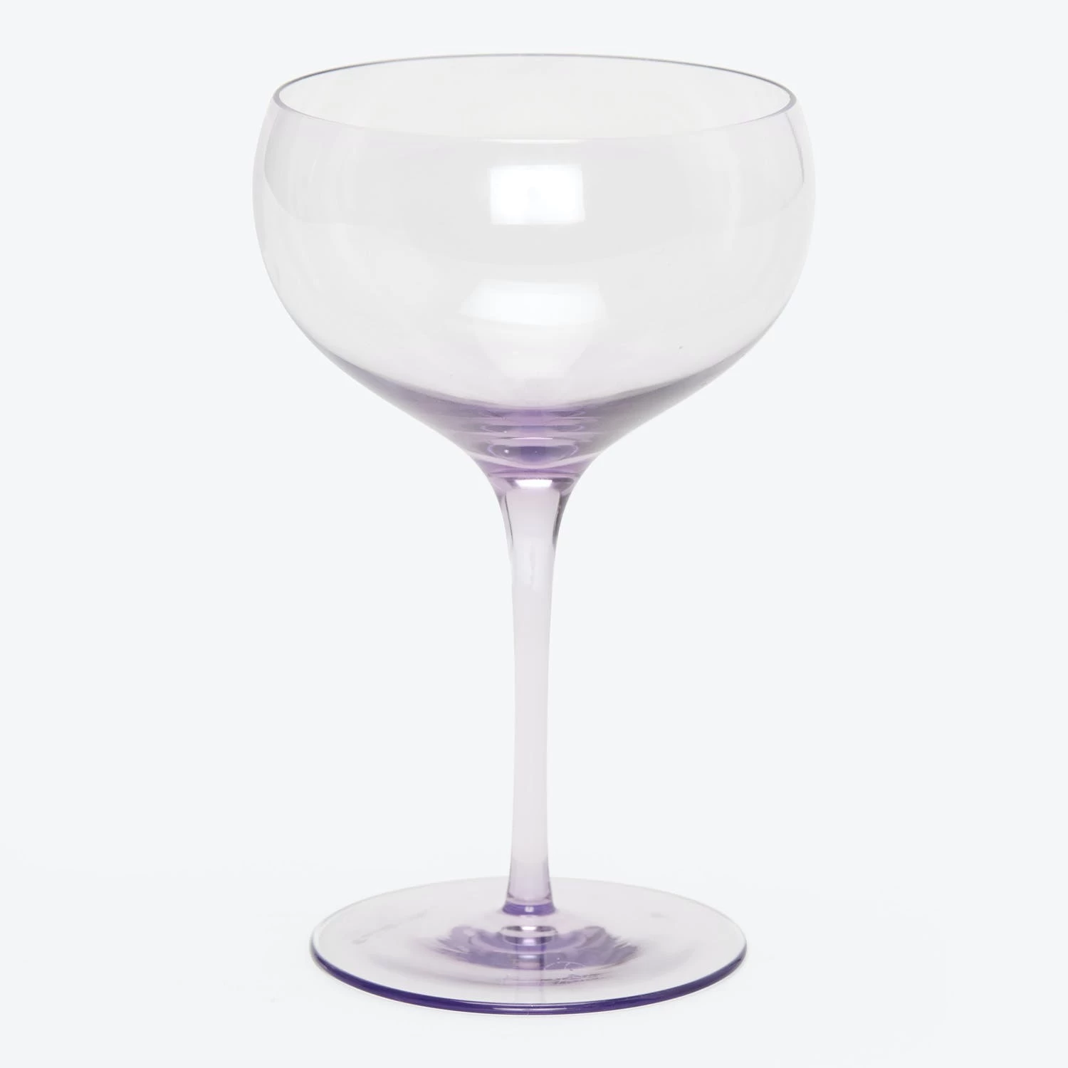 Vintage Champagne Coupe, Amethyst 3 Vintage Champagne Coupe, Amethyst