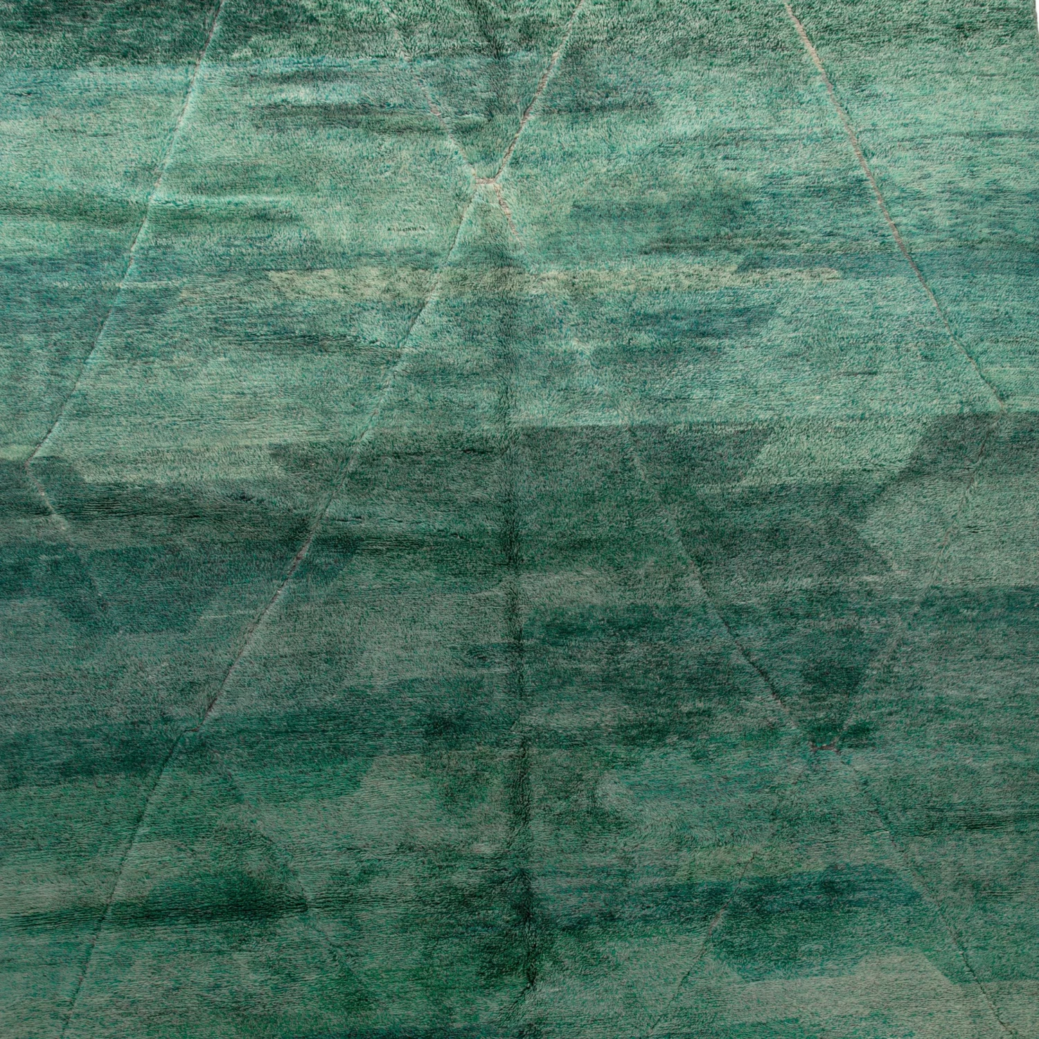 Multi Moroccan Wool Rug - 10'2" X 13'11" 4 Multi Moroccan Wool Rug - 10'2" X 13'11" - Image 2