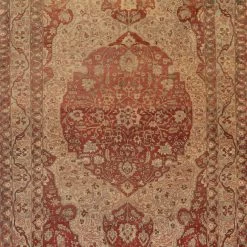 Red Traditional Wool Persian Rug - 4'4" X 6'6" 7 Red Traditional Wool Persian Rug - 4'4" X 6'6" -Home Comprehensive Shop 1590205 2