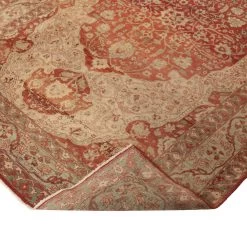 Red Traditional Wool Persian Rug - 4'4" X 6'6" 9 Red Traditional Wool Persian Rug - 4'4" X 6'6" -Home Comprehensive Shop 1590205 4