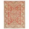 Orange Vintage Traditional Wool Rug - 4' X 5'3" 2 Orange Vintage Traditional Wool Rug - 4' X 5'3" -Home Comprehensive Shop 1594134