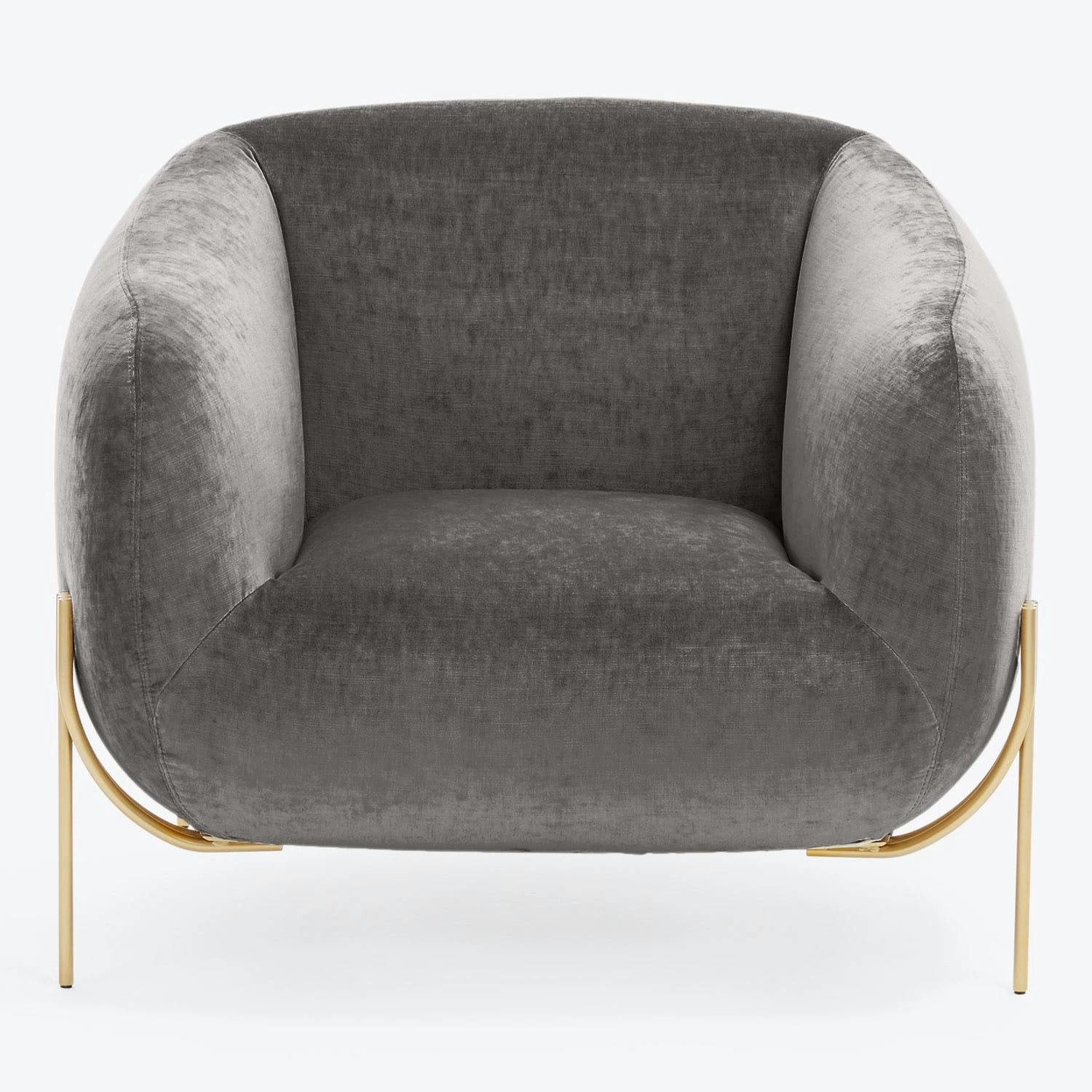 Geo Armchair, Velvet 8 Geo Armchair, Velvet - Image 6