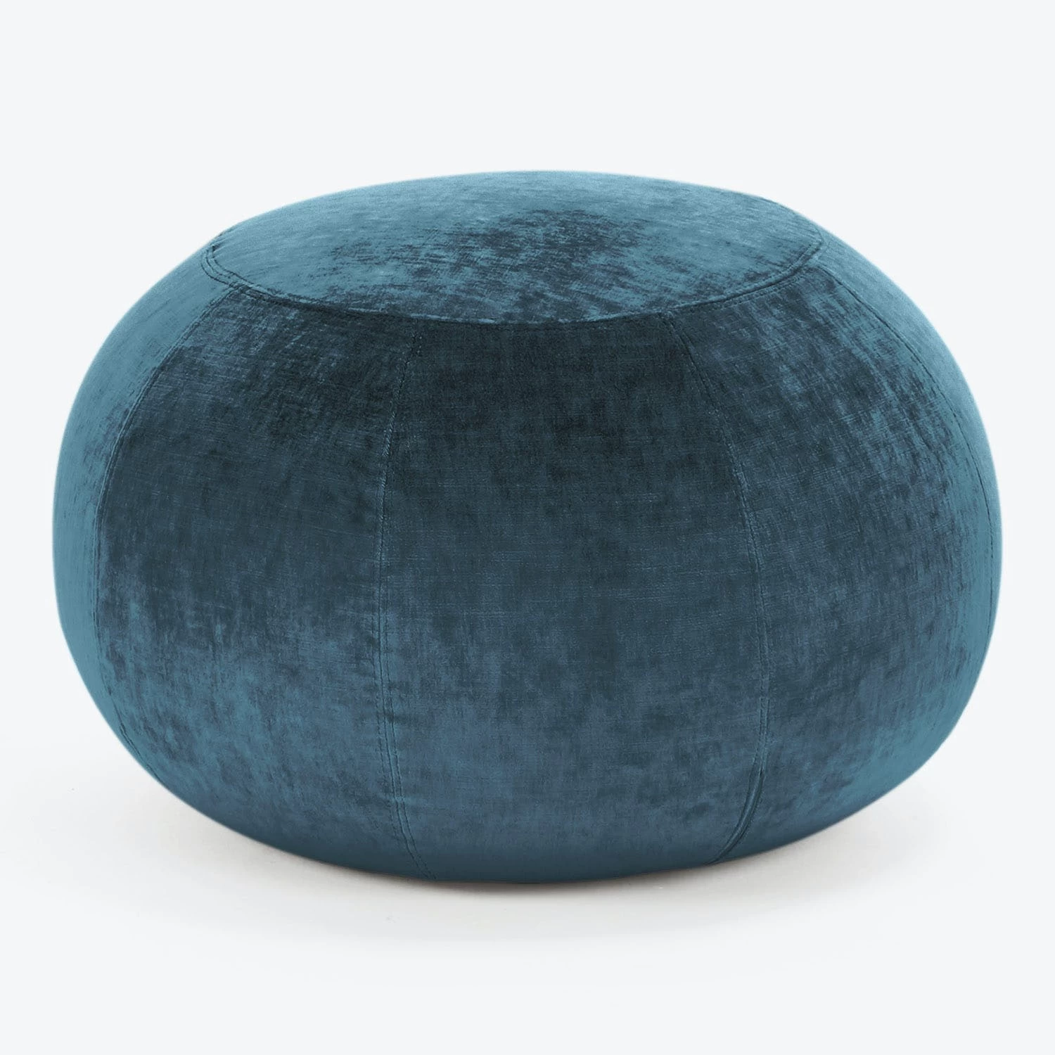 Geo Crushed Velvet Ottoman, Small 8 Geo Crushed Velvet Ottoman, Small - Image 6