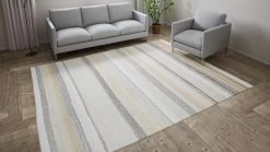 Beige Flatweave Hemp Rug - 8'1" X 10'1" 10 Beige Flatweave Hemp Rug - 8'1" X 10'1" -Home Comprehensive Shop 1595661 3