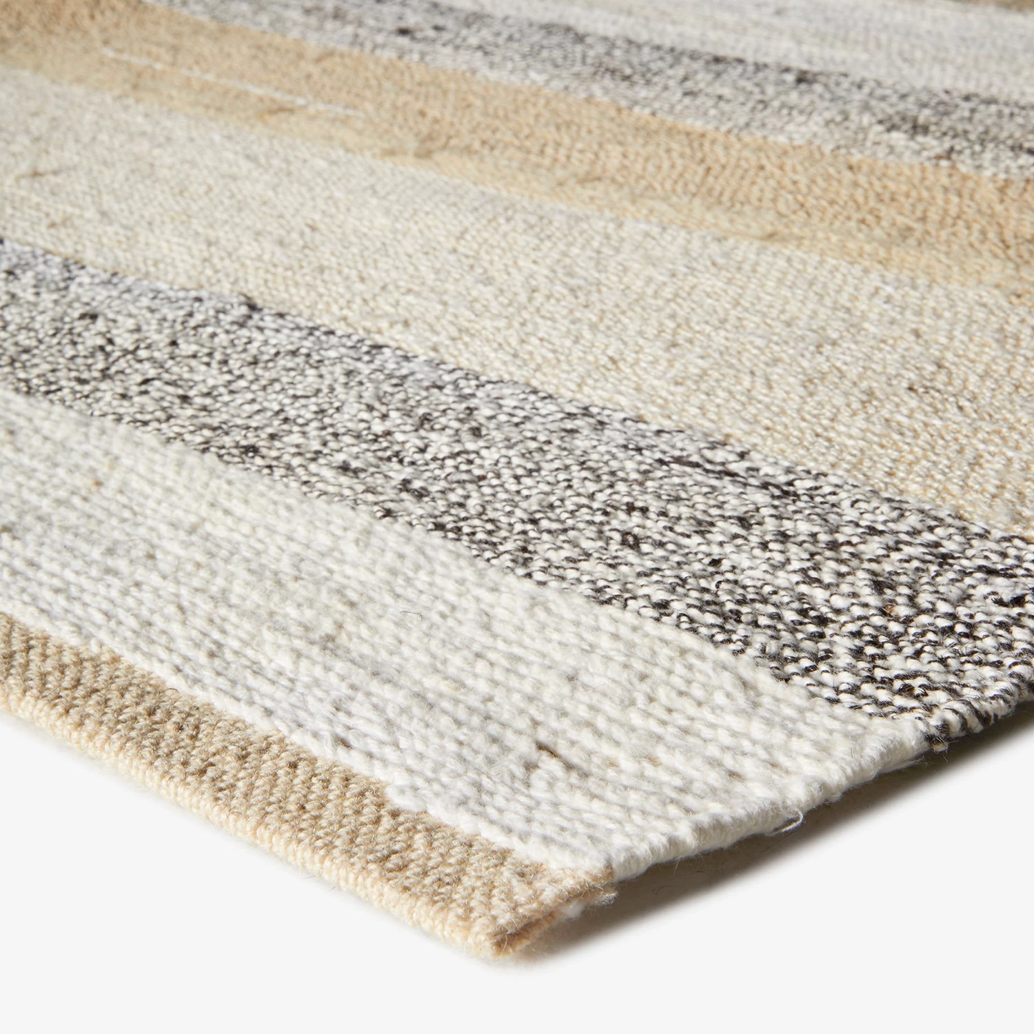 Beige Flatweave Hemp Rug - 8'1" X 10'1" 6 Beige Flatweave Hemp Rug - 8'1" X 10'1" - Image 4