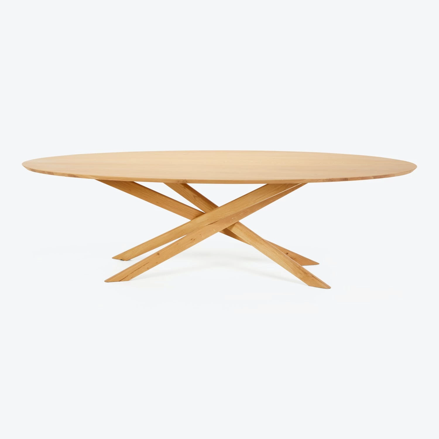 Oak Oval Mikado Dining Table 3 Oak Oval Mikado Dining Table