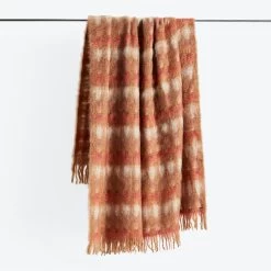 Mohair Plaid Throw -Home Comprehensive Shop 1596816 a