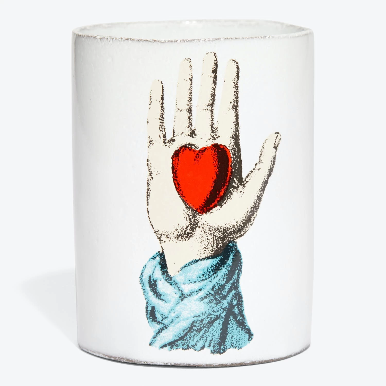 Heart In Hand Vase 3 Heart In Hand Vase