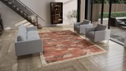 Red Wool Rug - 9' X 12' 9 Red Wool Rug - 9' X 12' -Home Comprehensive Shop 1597719 1