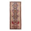 Pink Vintage Wool Runner - 5'6" X 13'