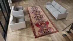 Pink Vintage Wool Runner - 5'6" X 13' 12 Pink Vintage Wool Runner - 5'6" X 13' -Home Comprehensive Shop 1599113 2 b80dba9b 1390 495a 967b f9095396af80