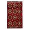 Red Red Vintage Traditional Turksih Wool Rug - 5'7" X 10' -Home Comprehensive Shop 1599116 1