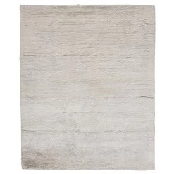 Neutral Textured Wool Rug - 8' X 10'