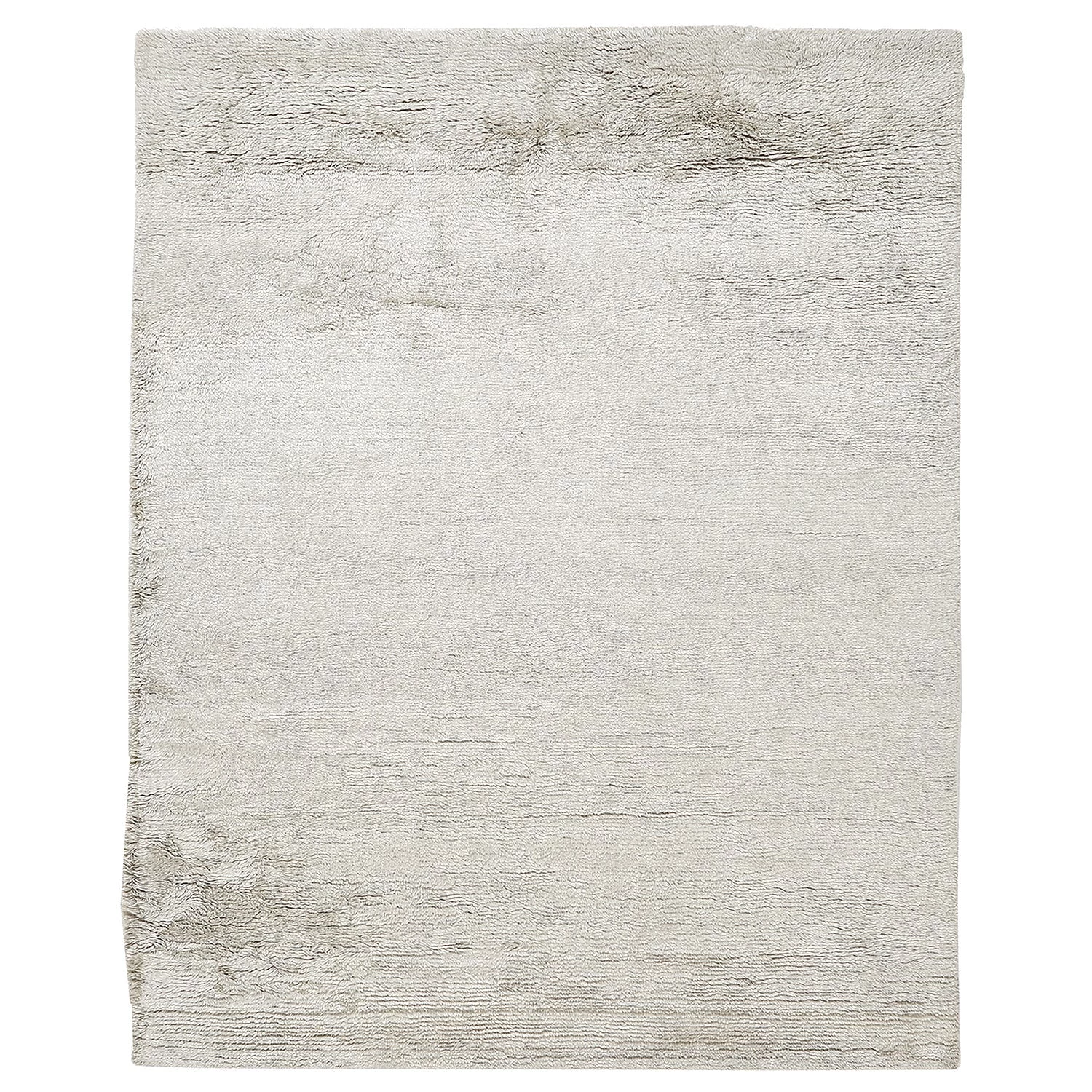 Silver Plush Wool Rug - 8' X 10' 3 Silver Plush Wool Rug - 8' X 10'