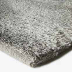Grey Textured Cashmere And Wool Rug - 10' X 14' 11 Grey Textured Cashmere And Wool Rug - 10' X 14' -Home Comprehensive Shop 1599426 c