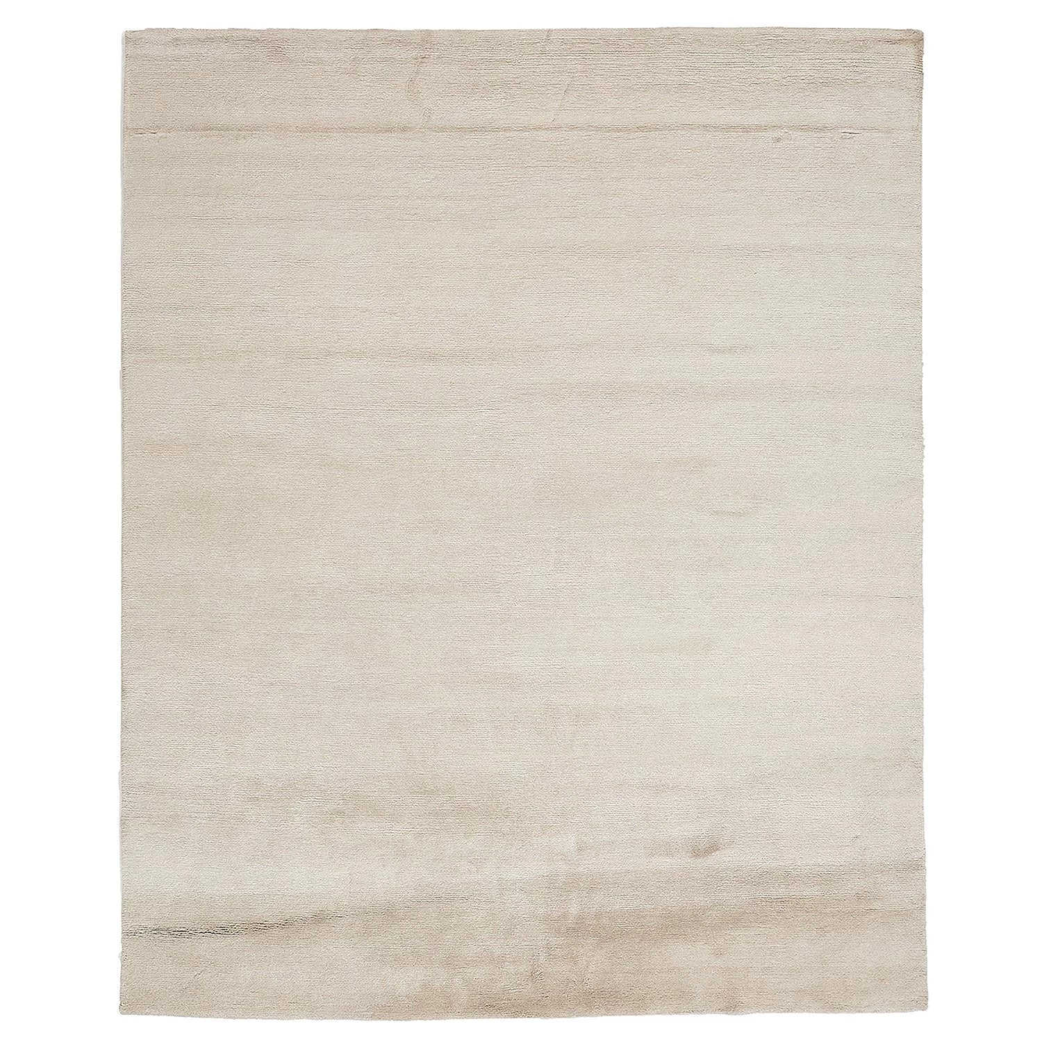 White Textured Wool Rug - 8' X 10' 4 White Textured Wool Rug - 8' X 10' - Image 2