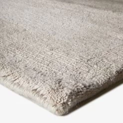 White Textured Wool Rug - 8' X 10' 14 White Textured Wool Rug - 8' X 10' -Home Comprehensive Shop 1599455 c