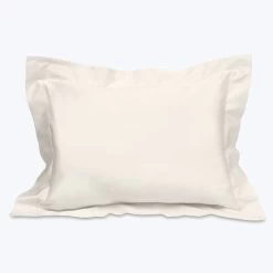 Nuvola Percale Duvet & Shams, Ivory