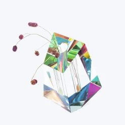 Rainbow Irregular Vase