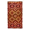 Red Vintage Flatweave Wool Rug - 4'7" X 9'2" 2 Red Vintage Flatweave Wool Rug - 4'7" X 9'2" -Home Comprehensive Shop 1604176 1