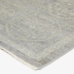 Grey Transitional Wool Rug - 7'1" X 9'1" 11 Grey Transitional Wool Rug - 7'1" X 9'1" -Home Comprehensive Shop 1604563 c