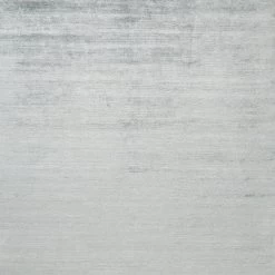 Blue Textured Silk Cotton Blend Rug - 9'1" X 11'1" -Home Comprehensive Shop 1605851 a