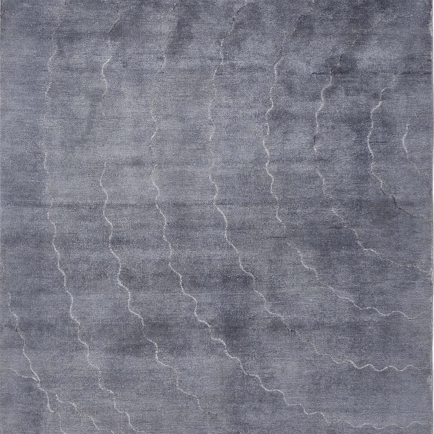 Overdyed Wool Rug - 4'9" X 5'11" 4 Overdyed Wool Rug - 4'9" X 5'11" - Image 2