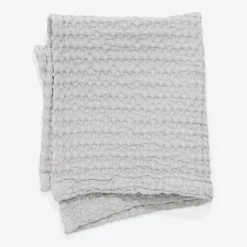 Simple Waffle Washcloth - Set Of 2 12 Simple Waffle Washcloth - Set Of 2 -Home Comprehensive Shop 1615839 a