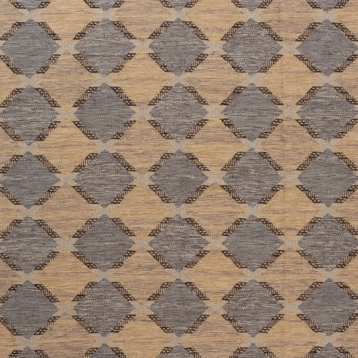 Flatweave Wool Cotton Silk Rug - 7'9" X 9'8" 4 Flatweave Wool Cotton Silk Rug - 7'9" X 9'8" - Image 2