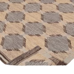 Flatweave Wool Cotton Silk Rug - 7'9" X 9'8" 9 Flatweave Wool Cotton Silk Rug - 7'9" X 9'8" -Home Comprehensive Shop 1617882 4