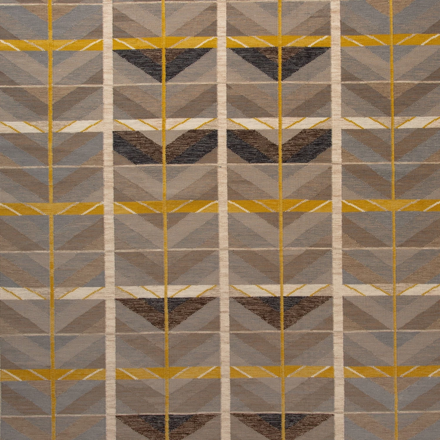 Multi Flatweave Wool Cotton Blend Rug - 10'4" X 14' 4 Multi Flatweave Wool Cotton Blend Rug - 10'4" X 14' - Image 2