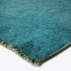Multi Overdyed Wool Rug - 4'8" X 5'5" 9 Multi Overdyed Wool Rug - 4'8" X 5'5" -Home Comprehensive Shop 1619805 c