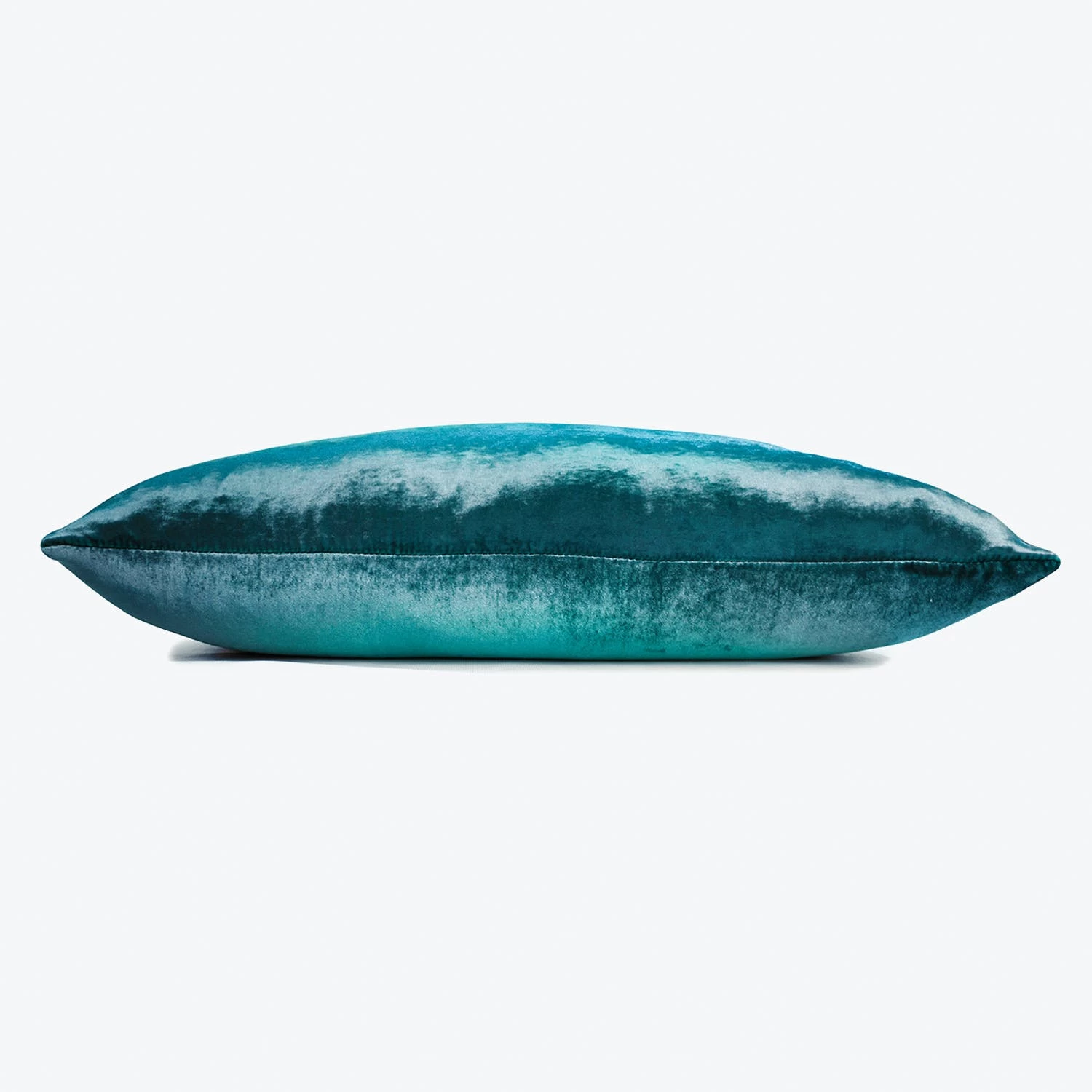 Ombre Velvet Throw Pillow, Pacific 6 Ombre Velvet Throw Pillow, Pacific - Image 4
